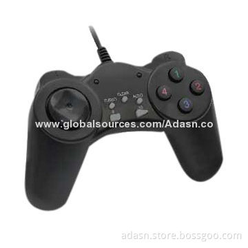 Common Wired PC USB Joypad, Ergonomic Appearance, Various Color, Factory Cheap Price
